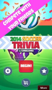 2014 Soccer Trivia iPhone Game