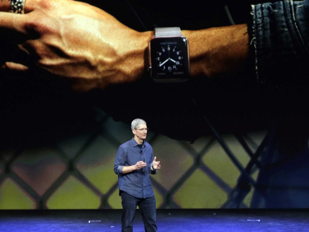 Tim Cook said Apple Pay and Apple Watch would go live in October and early 2015, respectively. Now we have a date for one and clue about the other