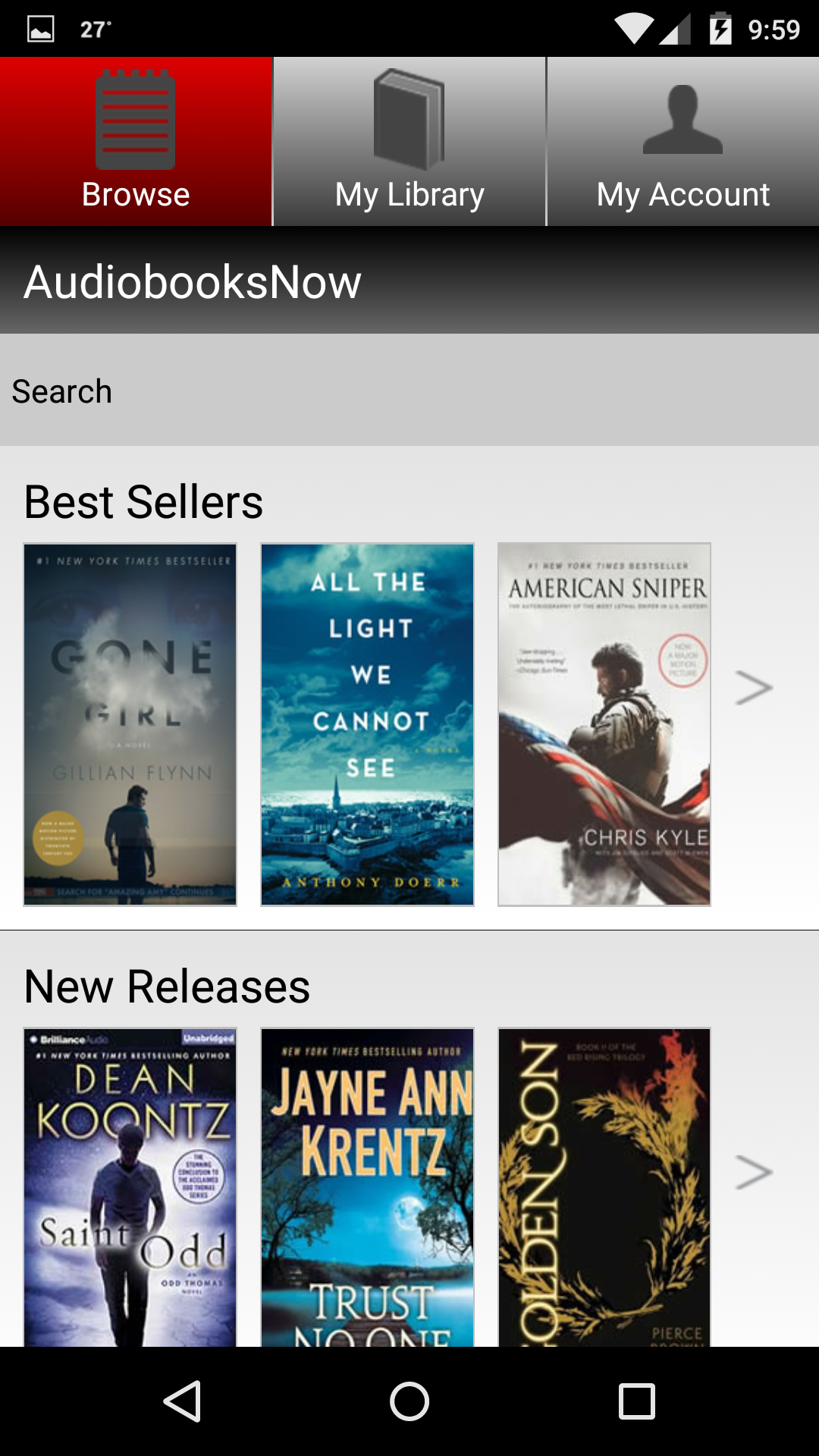 Audiobooks Now Android App Review | Tapscape