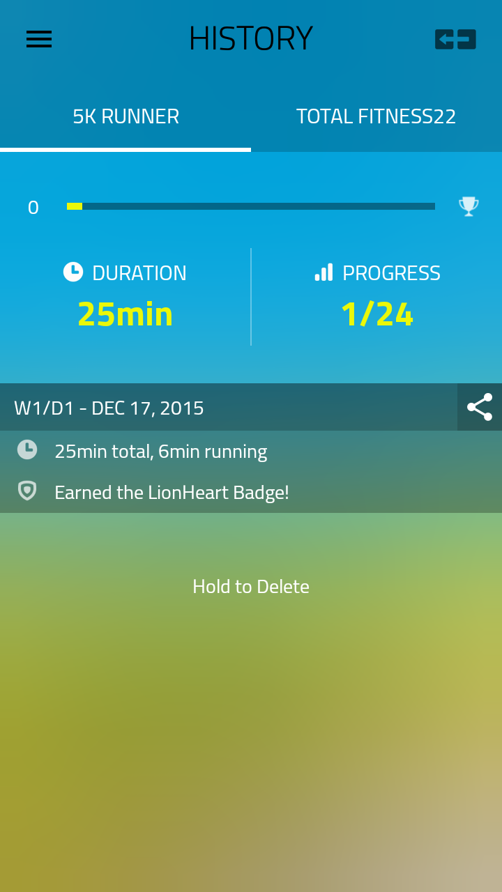 5k Run- Report