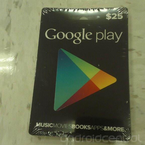 google play gift cards