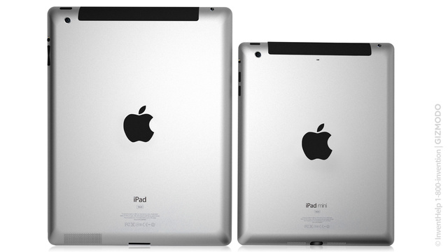 iPad Mini next to the iPad