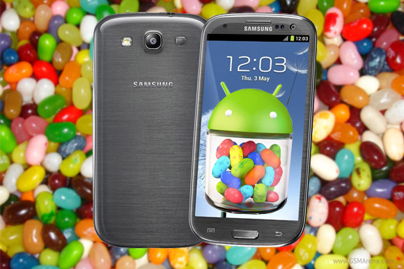 Galaxy SIII Android 4.1 Jelly Bean