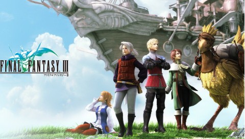PS Vita Final Fantasy III Characters