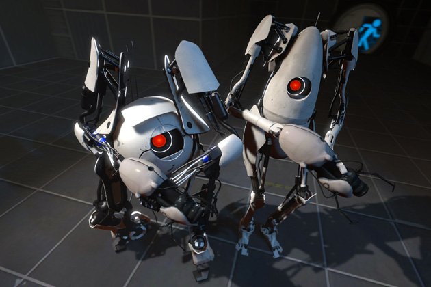 Valve Steam Box Portal 2 Robots