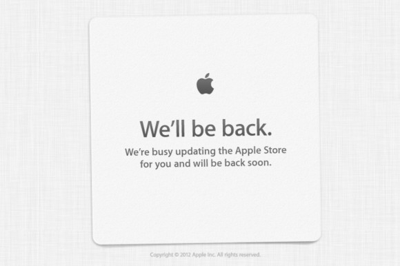 iPhone 5 Apple Store is Down