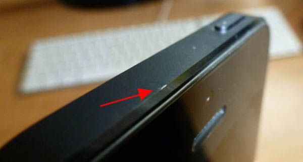 iPhone 5 scuffgate black