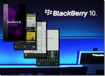 BlackBerry 10 Screen