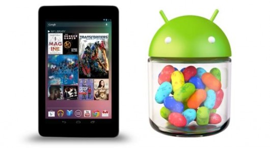 Google Nexus 7 Jelly Bean Update