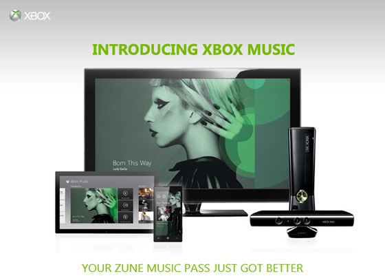 Xbox Music Lady Gaga