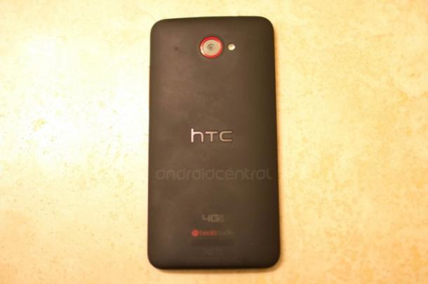 Back of the HTC DLX