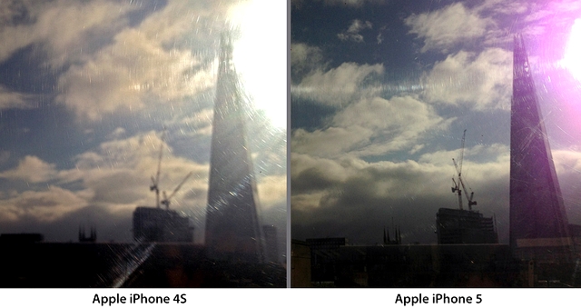iPhone 5 Purple Flare Comparison