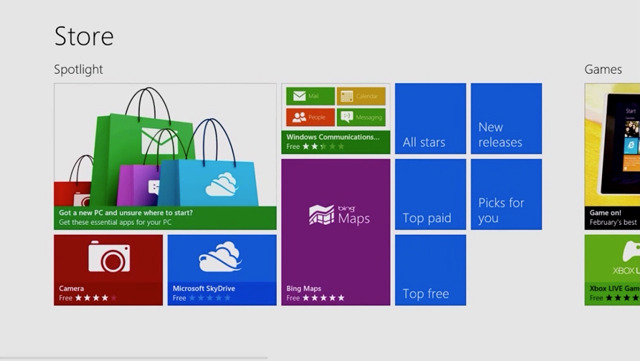 Windows 8 store