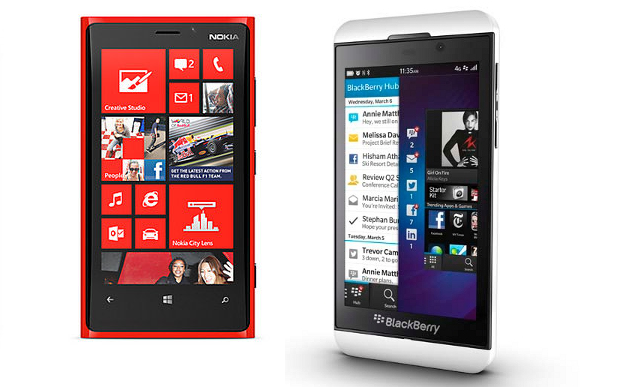 BlackBerry Z10 vs Lumia 920