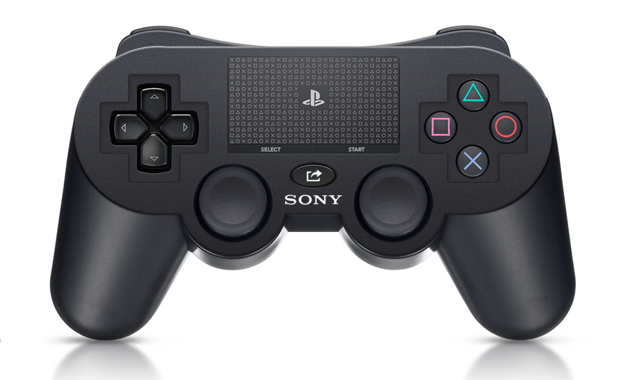 Playstation 4 controller mockup