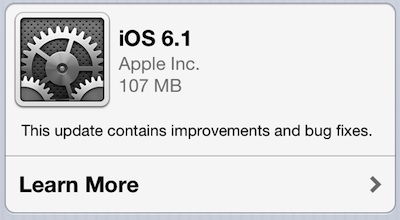 iOS 6.1