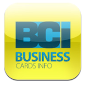 Business Cards Info iPhone App