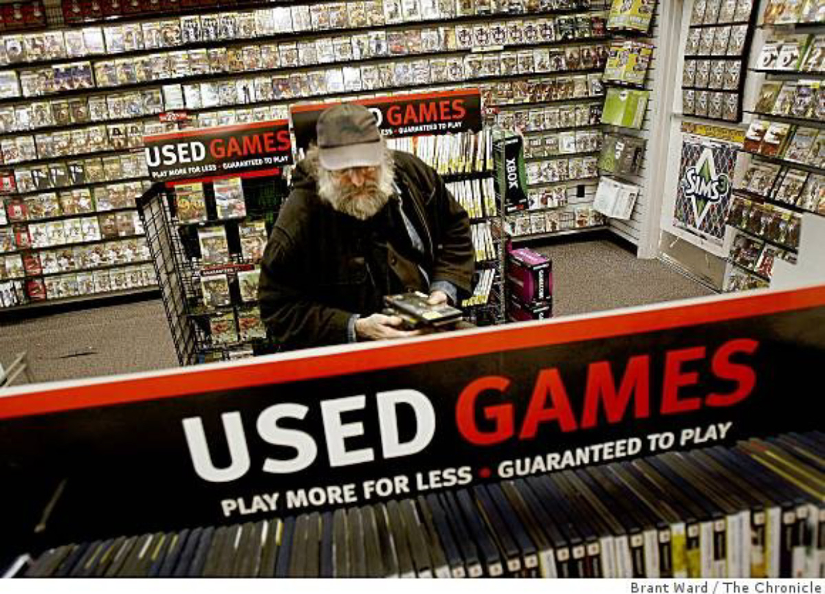 gamestop used games