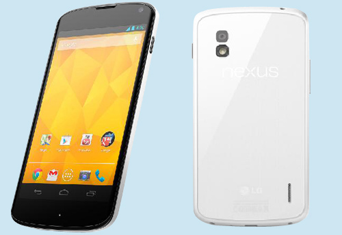 white nexus 4