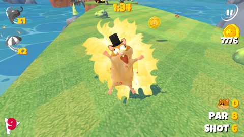 Boom Boom Hamster Golf iPhone Game