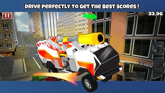Fire Truck 3D iPhone Game