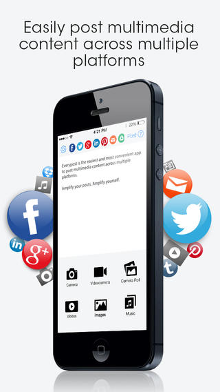 Everypost iPhone App