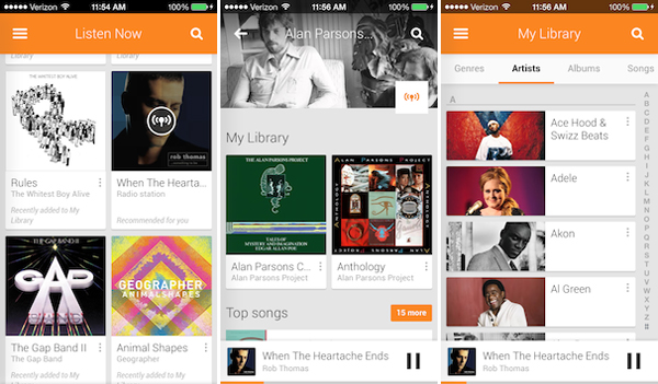 google play music app