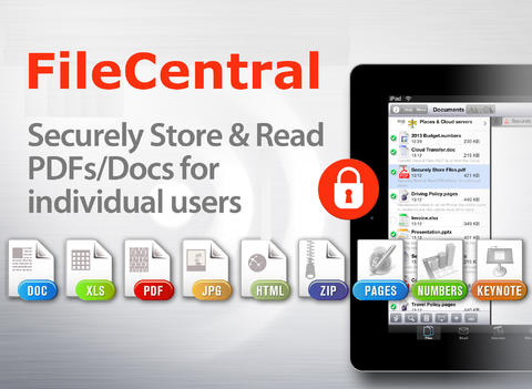 FileCentral iPad App