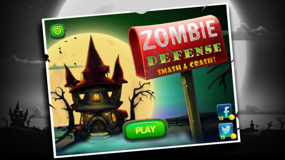 Zombie Defense: Smash and Crash iPhone Game