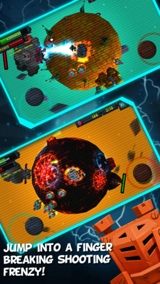 In a Space iPhone game