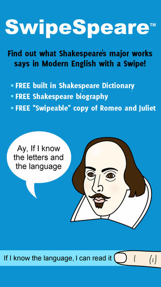 SwipeSpeare iPhone App