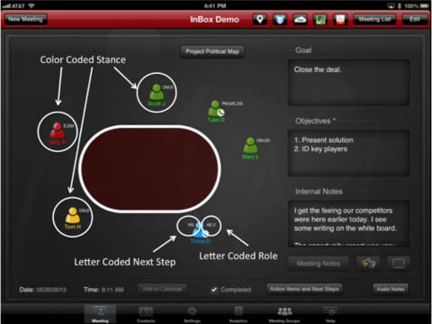 Meeting Mapper iPad App