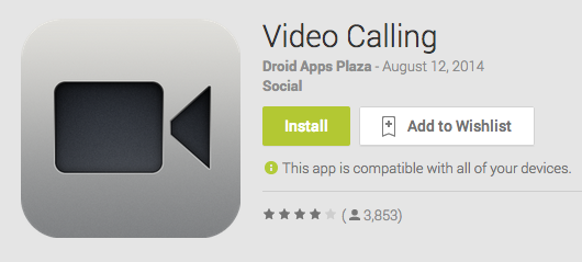 best paid video call app for android