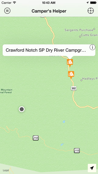 Camper's Helper App