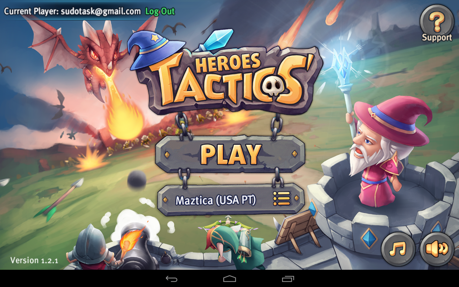 Heroes Tactics - title