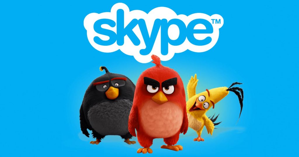 Angry Birds Movie Skype