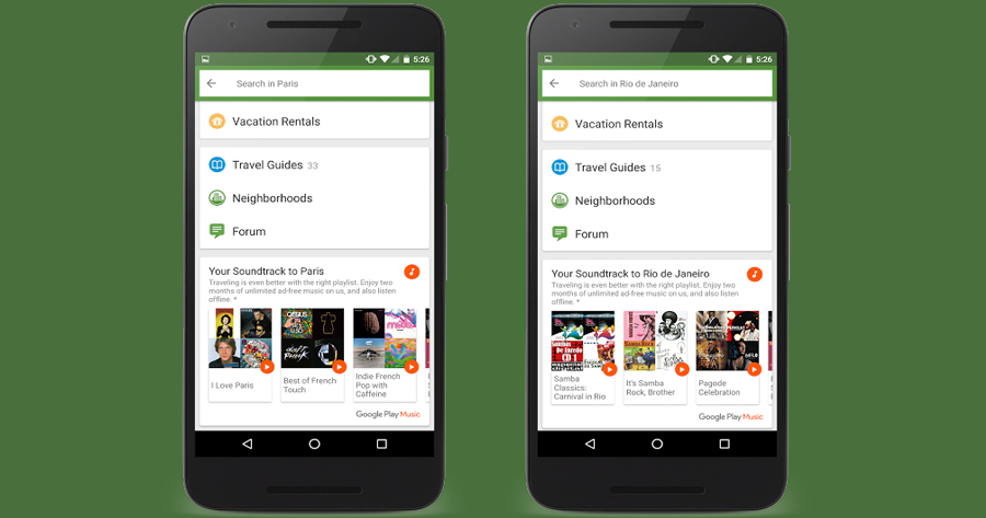 Get the Best Soundtrack Possible For Your Next Trip from TripAdvisor and Google Play Music