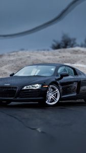 Black Audi Car Wallpapers for iPhone 7 in HD