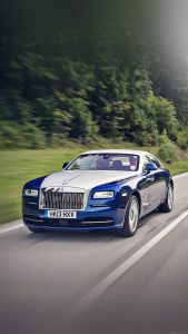 Blue Rolls Royce Car Wallpapers for iPhone 7 in HD