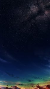 Night Sky iPhone 7 Wallpaper