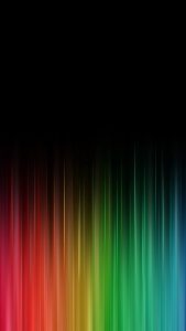 Black Rainbow iPhone 7 Colorful Wallpapers