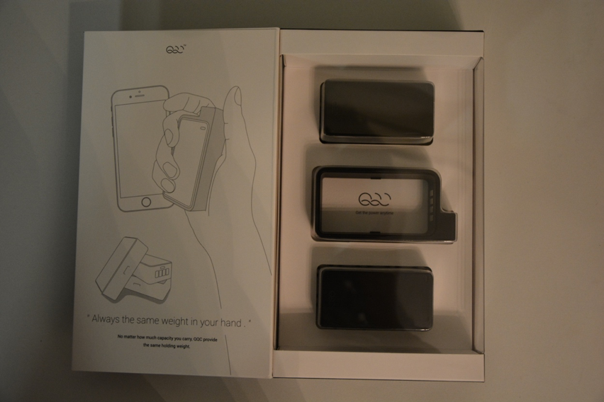 Inside Q-Swap Power Bank pack
