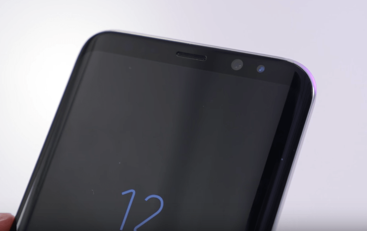 Image of the new 8 MP Selfie Camera on the Galaxy S8