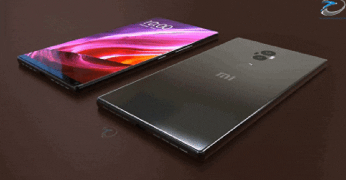 Leaked image of the rumoured design of the Xiaomi Mi Mix 2
