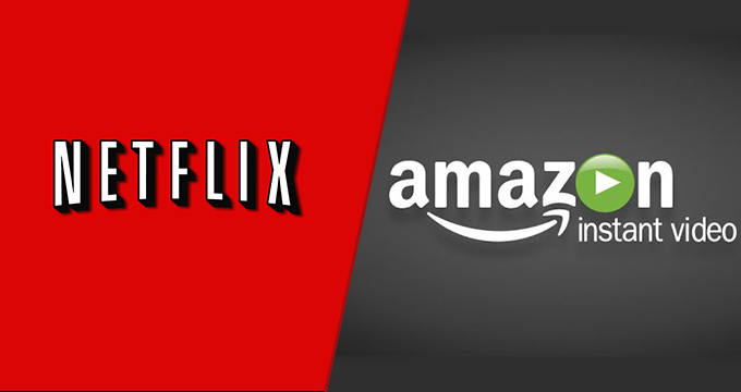 Amazon Prime and Netflix