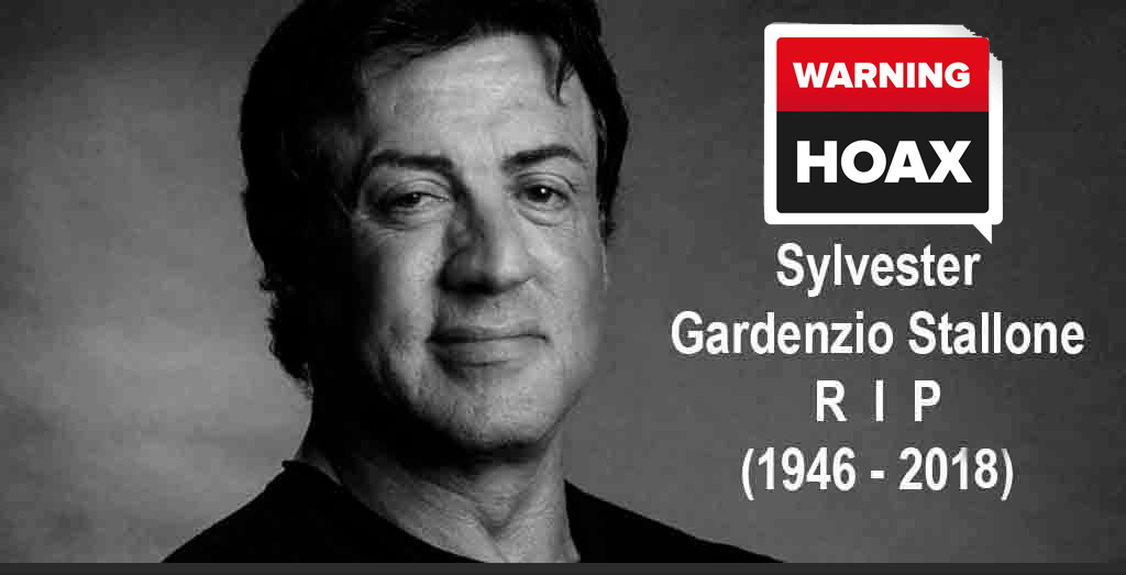 Sylvester Stallone is not dead Hoax goes viral on social networks Tapscape