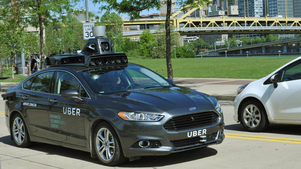 Uber self driving cars