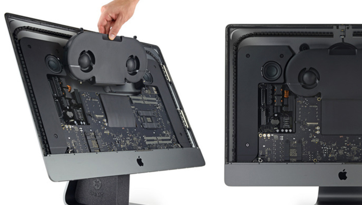 Internals of the iMac Pro