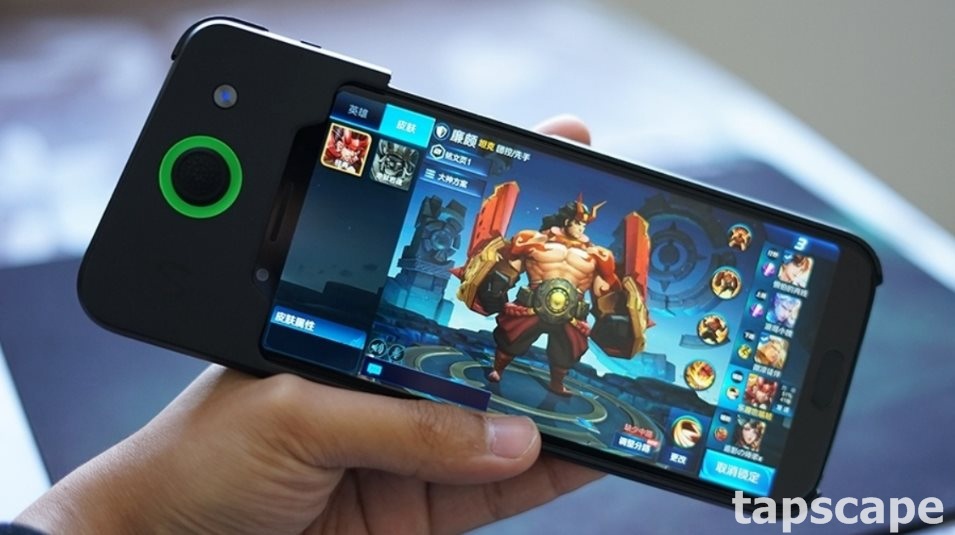 Gaming Smartphone in action