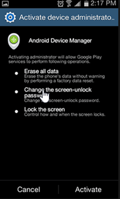 android device manager